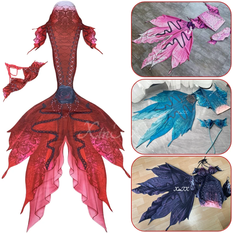 Aquarium - Zeemeerminstaart Donkere Gotische Stijl Volwassen Sexy