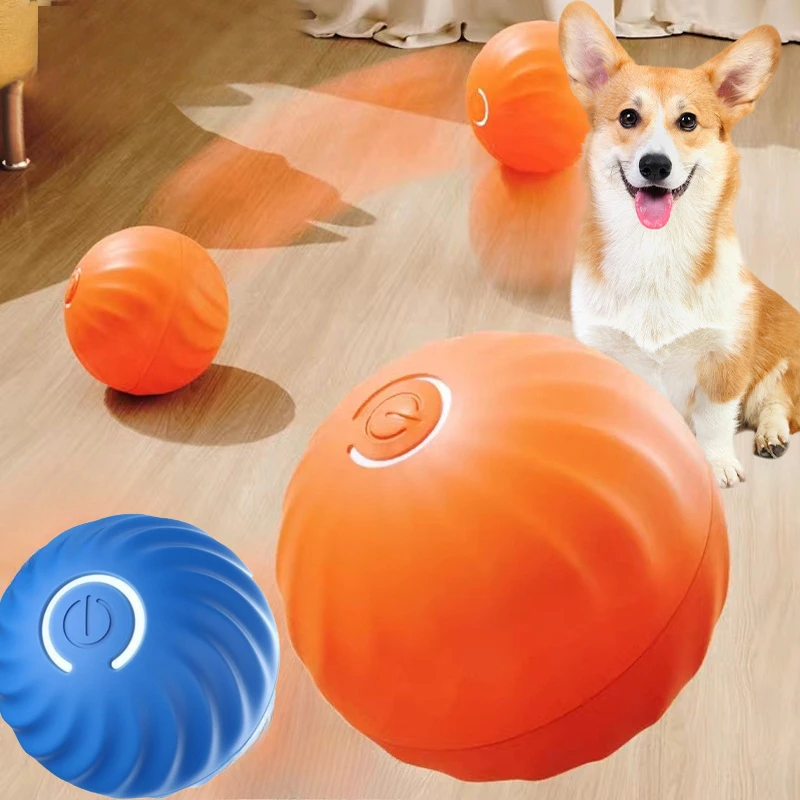 Automatic Moving Dog Ball - SS Huisdier Speelgoed Bal Automatisch Bewegende