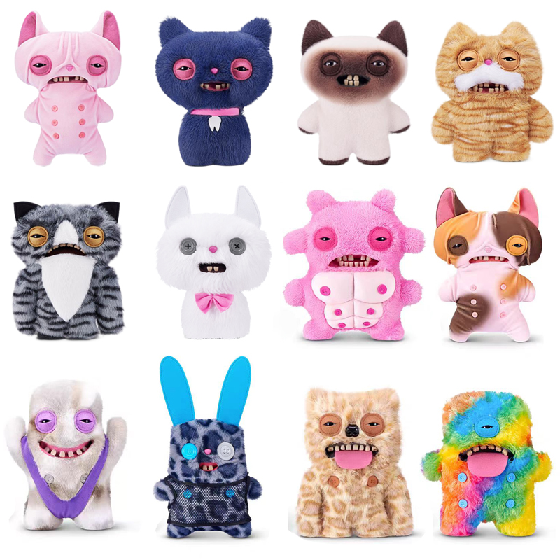 Cat Toys - Originele Fuggler grappige lelijke tanden monster