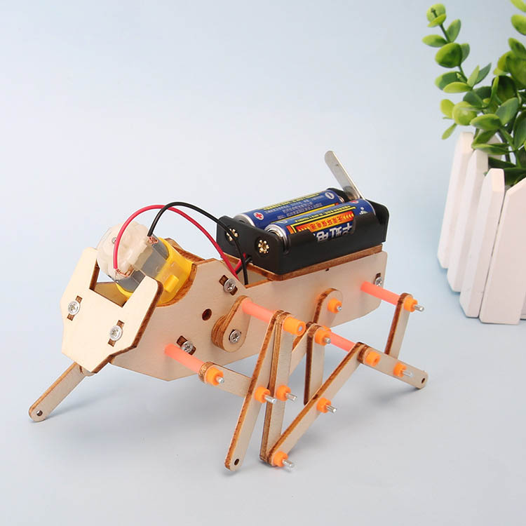 Interactive Squeaky Plush Dog Toy - Studenten DIY-technologie Kleine productieknutsel Handgemaakte materiaalset