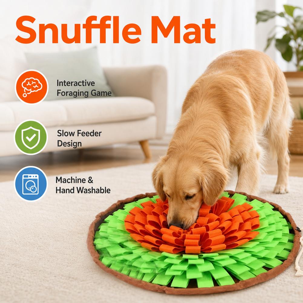 Hondensnorfmat, interactief vo - Dog Puzzle Feeder Toy recensie en prijs