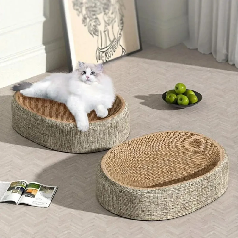 Ovale krabplank voor katten, g - Pet Beds recensie en prijs